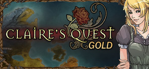 Claire's Quest: GOLD banner