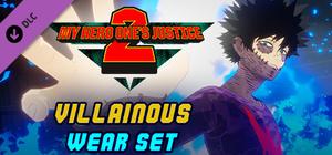 MY HERO ONE'S JUSTICE 2 Villainous Wear Set banner