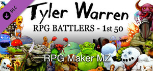 RPG Maker MZ - Tyler Warren RPG Battlers - 1st 50 banner