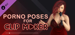 Porno poses for Clip maker banner