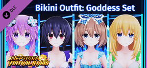 Neptunia Virtual Stars - Bikini Outfit: Goddess Set banner