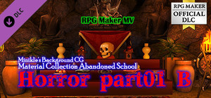 RPG Maker MV - Minikle's Background CG Material Collection Abandoned School Horror part01 B banner