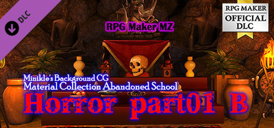 RPG Maker MZ - Minikle's Background CG Material Collection Abandoned School Horror part01 B