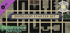 Fantasy Grounds - Pathfinder RPG - Pathfinder Flip-Tiles: Dungeon Starter Set banner