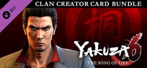 Yakuza 6: The Song of Life - Clan Creator Card Bundle banner
