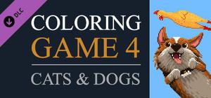 Coloring Game 4 - Cats & Dogs banner