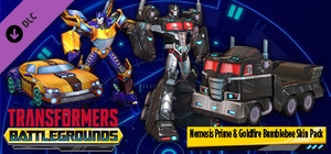 TRANSFORMERS: BATTLEGROUNDS - Nemesis Prime & Goldfire Bumblebee Skin Pack banner