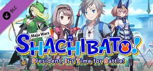 Shachibato! President, It's Time for Battle! Deluxe Contents banner