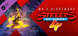 Streets Of Rage 4 - Mr. X Nightmare banner