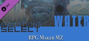 RPG Maker MZ - Animations Select - Water banner