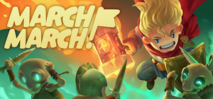 March! March! banner