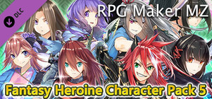 RPG Maker MZ - Fantasy Heroine Character Pack 5 banner