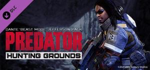 Predator: Hunting Grounds - Dante "Beast Mode" Jefferson DLC Pack banner