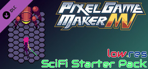 Pixel Game Maker MV - low.res Sci Fi Starter Pack banner