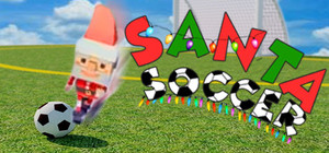 Santa Soccer banner