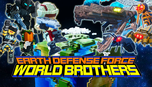 ま~るい地球が四角くなった!? デジボク地球防衛軍 EARTH DEFENSE FORCE: WORLD BROTHERS