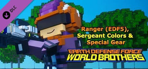 EARTH DEFENSE FORCE: WORLD BROTHERS - Ranger (EDF5), Sergeant Colors & Special Gear banner