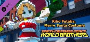 EARTH DEFENSE FORCE: WORLD BROTHERS - Additional Character: Riho Futaba, Merry Santa Costume banner