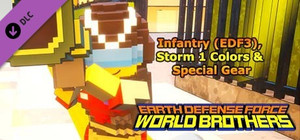 EARTH DEFENSE FORCE: WORLD BROTHERS - Infantry (EDF3), Storm 1 Colors & Special Gear banner