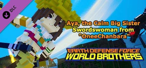 EARTH DEFENSE FORCE: WORLD BROTHERS - Aya, the Calm Big Sister Swordswoman from "OneeChanbara" banner