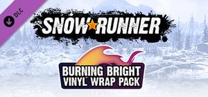SnowRunner - Burning Bright Vinyl Wrap Pack banner