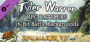 RPG Maker VX Ace - Tyler Warren RPG Battlers - 16 Bit Battle Backgrounds banner