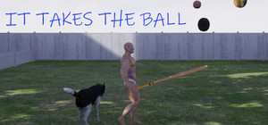IT TAKES THE BALL banner
