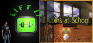 Lift It & 3 Coins At School banner