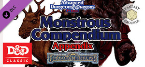 Fantasy Grounds - MC11 Monstrous Compendium Forgotten Realms Appendix (2E) banner