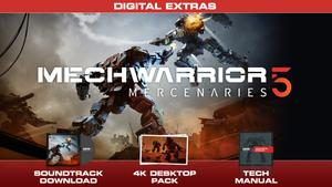 Mechwarrior 5: Mercenaries - Digital Extras banner