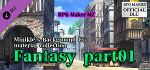 RPG Maker MZ - Minikle's Background CG Material Collection Fantasy part01 banner