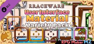 RPG Maker MZ - Krachware User Interface Material Variety Pack banner