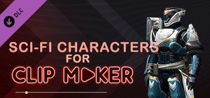Sci-fi characters for Clip maker banner