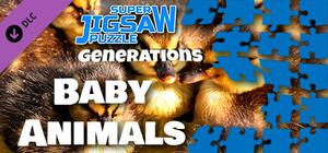 Super Jigsaw Puzzle: Generations - Baby Animals banner