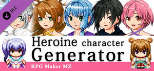 RPG Maker MZ - Heroine Character Generator for MZ banner