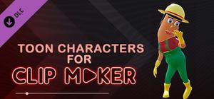 Toon characters for Clip maker banner