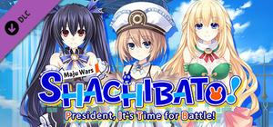 Shachibato! × Hyperdimension Neptunia Collaboration 2 banner