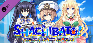Shachibato! × Hyperdimension Neptunia Collaboration 2 banner