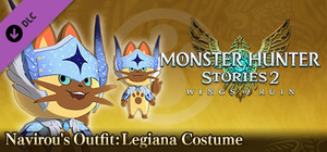 Monster Hunter Stories 2: Wings of Ruin - Navirou's Outfit: Legiana Costume banner