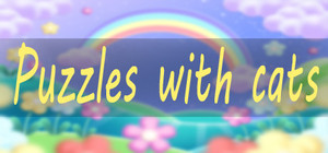 Puzzles with cats banner
