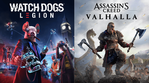 Assassin's Creed Valhalla + Watch Dogs: Legion Bundle banner