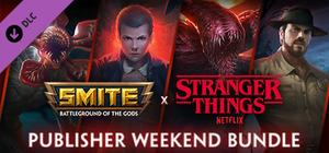 SMITE x Stranger Things Publisher Weekend Bundle banner