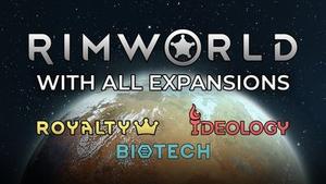 RIMWORLD WITH ALL EXPANSIONS banner