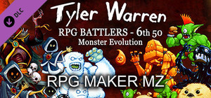 RPG Maker MZ - Tyler Warren RPG Battlers: Monster Evolution banner