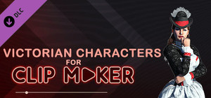 Victorian characters for Clip maker banner