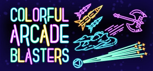 Colorful Arcade Blasters banner
