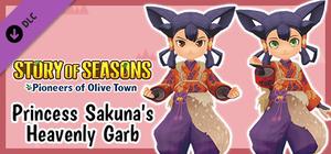 STORY OF SEASONS: Pioneers of Olive Town - Princess Sakuna's Heavenly Garb banner