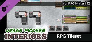 RPG Maker MZ - KR Urban Modern Tileset - Interiors banner