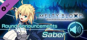 MELTY BLOOD: TYPE LUMINA - Saber Round Announcements banner