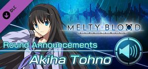 MELTY BLOOD: TYPE LUMINA - Akiha Tohno Round Announcements banner